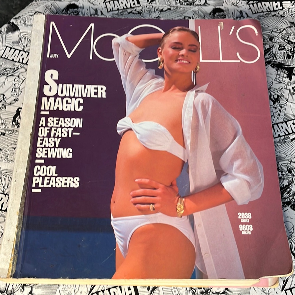 Mc Call‘s July 1983 Summer Magic pattern catalog VINTAGE